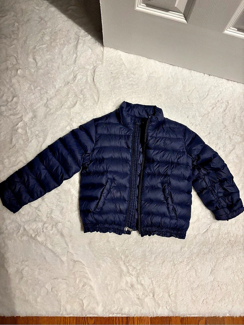 Polo Ralph Lauren Girls Packable Puffer Jacket Blue